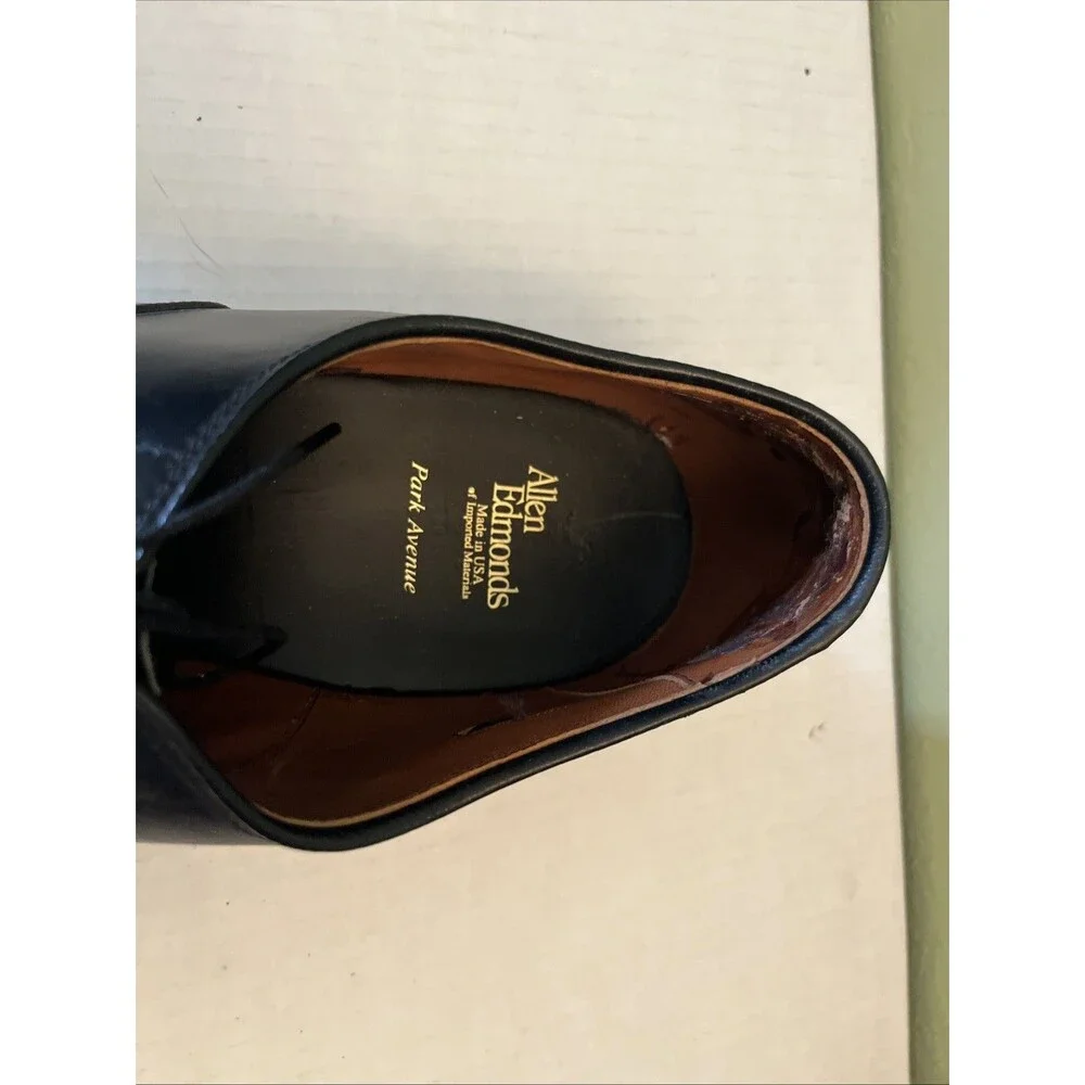 Allen Edmonds PARK AVENUE 16-D Cap-Toe Oxford Dress Shoe Black #5615